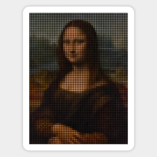 Mona Lisa Brick Dots [Rx-Tp] Magnet